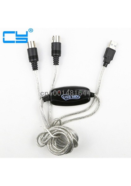 1.8m USB Mıdı Kablo Dönüştürücü - Pc Müzik Klavye Adaptörü Perakende Ambalajı (Yurt Dışından) fiyatları