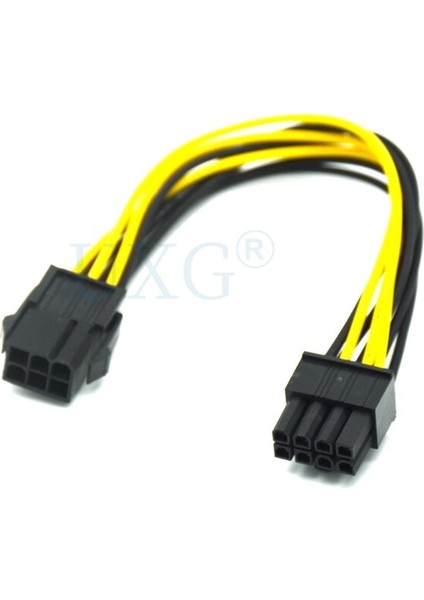 6pin Dişi 8pin Erkek 20CM Pcı Express Güç Dönüştürücü Kablosu Gpu Ekran Kartı Için Pcıe Pcı-E 6pin 8pin Stroomkabel (Yurt Dışından) indirimleri