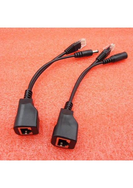 Adaptör Kablosu Konnektörler Pasif Güç Kablosu Ethernet 1 Çift Enjektör Kablosu RJ45 Anahtarı Poe T5D2 (Yurt Dışından) fiyatları