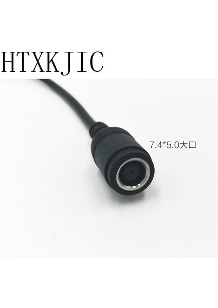 Kadın 7.4mm x 5.0mm Ila 4.5mm X3.0mm Erkek Şarj Adaptörü Güç Konektörü Dönüştürücü Kablosu Dc Jack Dell Hp Için (Yurt Dışından) modelleri
