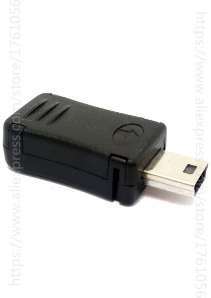 2 Adet USB 2.0 F/m Mini A 5 Pin 5p Erkek Fiş Mikro B 5 Pin 5p Dişi Jak Adaptörü Kablo Konektörü (Yurt Dışından)