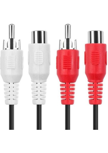 Lbsc Rca Uzatma Kablosu (3 M) 2rca Ses Genişletici Adaptör Kablosu Bağlayıcı Erkek - Dişi Çift Kırmızı/beyaz Konnektör (Yurt Dışından) modelleri