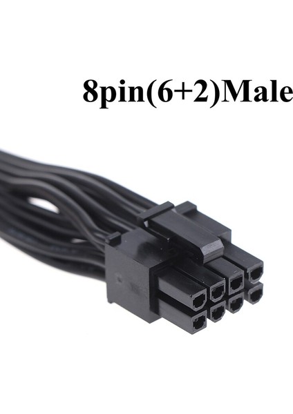 Gpu Güç Uzatma Kablosu Kablosu Ayırıcı Btc 8 Pin Erkek - Çift 8pin (6 + 2) Erkek Pcı-E Video Grafik Kartı Güç Kablosu (Yurt Dışından) fiyatları