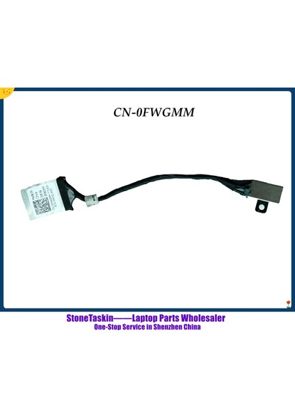 Yeni Güç Jakı Dell Vostro 15 3562 3567 14 3465 3467 3568 15 3000 3459 3458 P63F P47F Fwgmm Dc-In Kablosu Şarj Konektörü (Yurt Dışından)