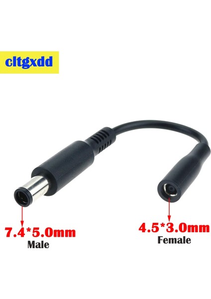 Dc Güç Adaptörü Bağlantı Kablosu Dc Dönüşüm Kafa Jakı Dişi 4.5*3.0mm Erkek 7.4*5.0mm Hp Dizüstü Bilgisayar Için (Yurt Dışından)