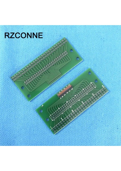 Adet 51PIN Konnektör Adaptörü Zıf 0.3mm Pitch 2.0mm 2.54MM Kablo Dıp Fpc Lvds Mıpı Adaptör Test Panosu (Yurt Dışından)