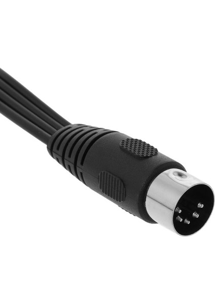 2021 Yeni 30CM 5 Pin Erkek Din Fişi 4 Rca Fono Dişi Fişler Kablo Tel Kordon Konektörü (Yurt Dışından) fırsatları