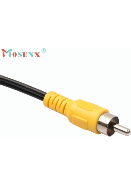Mosunx Gelişmiş 2018 Rca Fono Y Splitter Kablosu 2 Kadın - Erkek Ses Kurşun Adaptör Konnektörü 1 Adet (Yurt Dışından)