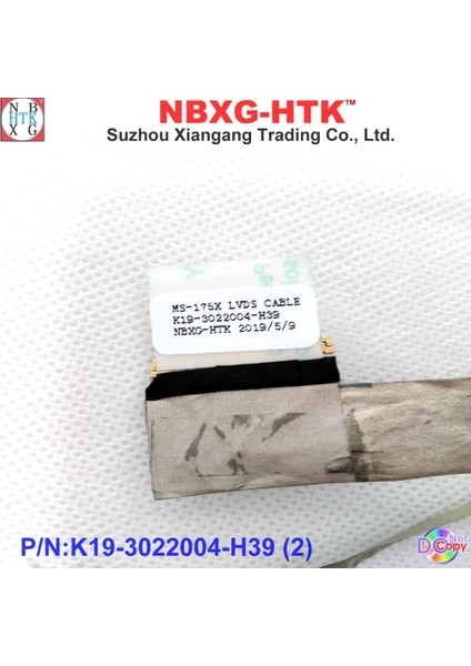 Yepyeni Dizüstü Bilgisayar Ekranı Kablosu Msı CR70 CX70 MS1755 MS-175X Laptop LCD LED Lvds Kablo K19-3022004-H39 (Yurt Dışından) modelleri