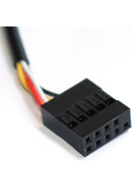 Anakart USB 9 Pin Inter Header Splitter 1 Ila 2 9pin Uzatma Kablosu Adaptörü 9-Pin USB Hub Çoğaltıcı Dönüştürücü Konektörü (Yurt Dışından)