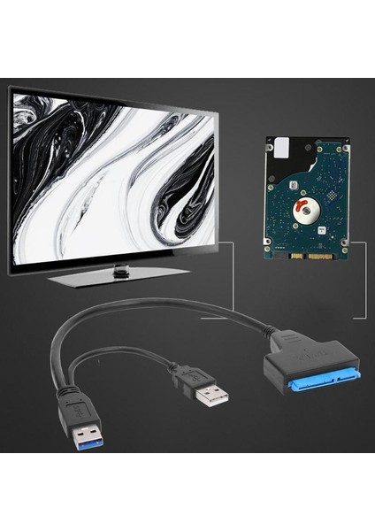 Usb2.0 USB 3.0 Sata SSD HDD Sabit Disk Sürücüsü Dönüştürücü Kablosu Harici 2.5 Inç Sata HDD Için Yüksek Hızlı Adaptör Kablosu (Yurt Dışından) modelleri