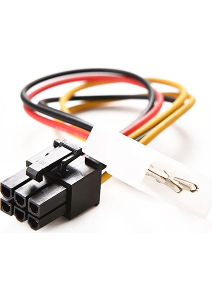 20 cm 4 Pin Erkek Molex 6 Pin Dişi Pcı-Express Pcıe Ekran Kartı Güç Dönüştürücü Adaptör Kablosu Konektörü Video Kartları Için (Yurt Dışından) indirimleri