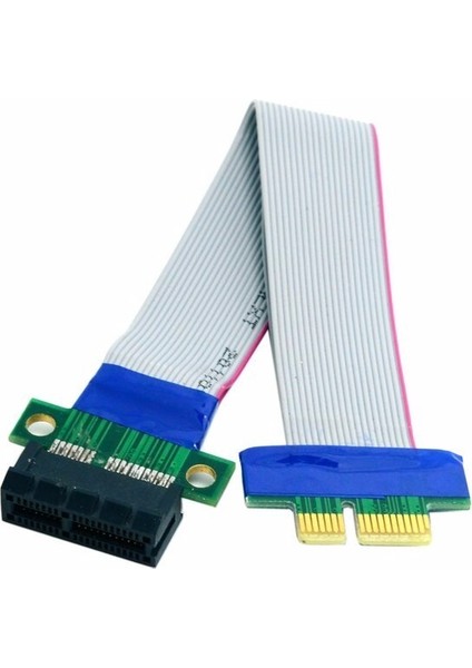 Yükseltici Pcı-E Pci Express 1x X1 Yuvası Yükseltici Kart Genişletici Uzatma Şerit Flex Yeniden Yerleştirme Kablosu 20 cm (Yurt Dışından) modelleri