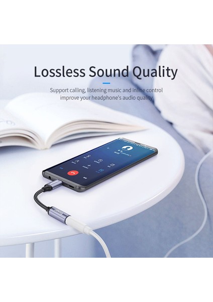 Essager USB Tip C 3.5 Jack Kulaklık Adaptörü USB C - 3.5mm Kulaklık Aux Ses Adaptör Kablosu Huawei P30 Xiaomi Mi 10 9 (Yurt Dışından) modelleri