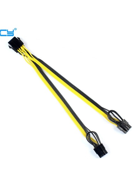 Pcı-E Pcıe 8p Dişi 2 Bağlantı Noktalı Çift 8pin 6+2p Erkek Gpu Grafik Ekran Kartı Güç Kablo Kordonu 18AWG Tel (Yurt Dışından) fiyatları