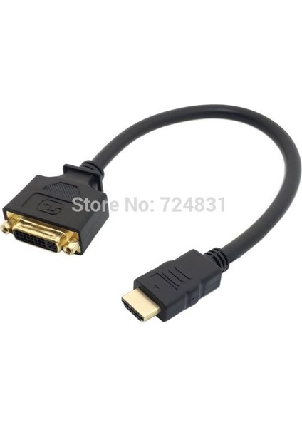 Cy 10 cm DVI Dişi HDMI Uyumlu Erkek Adaptör Dönüştürücü Kablosu Pc Dizüstü Hdtv Için (Yurt Dışından) modelleri