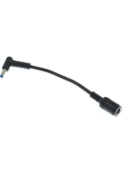T84D 90 Derece 7.4x5.0mm Dişi 4.5x3.0mm Erkek Ucu Güç Adaptörü Dönüştürücü Kablosu Hp Dell Dizüstü Bilgisayar Için (Yurt Dışından)