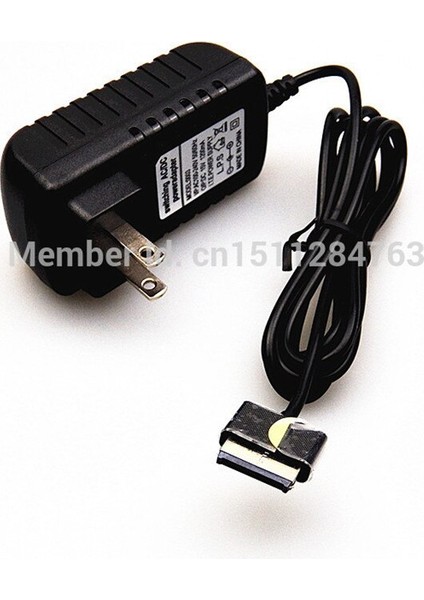 Duvar Şarj Cihazı Abd Fiş Adaptörü Güç Kablosu Asus Eee Pad TF201 TF300 TF101 TF300T TF700 TF700T SL101 1.5 M/150 cm (Yurt Dışından) modelleri