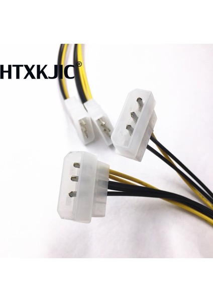 Sıcak 6 Inç 2 x Molex 4 Pin - 8-Pin Pcı Express Ekran Kartı Pci-E Atx Psu Güç Dönüştürücü Kablosu - Molex - Pcie 8 Pin Adaptör (Yurt Dışından) modelleri