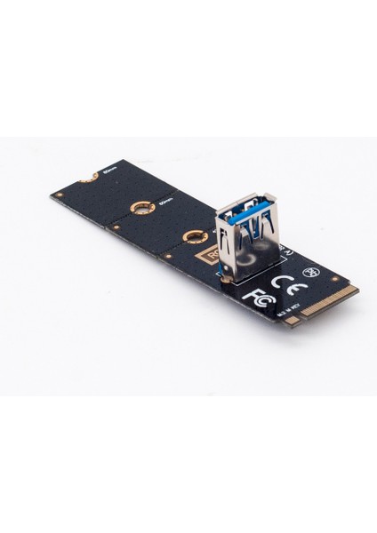 Ngff M.2 - Pcı-E X16 Yuvası Transfer Kartı Madencilik Pcie Yükseltici Kart VGA Uzatma Kablosu (Yurt Dışından)