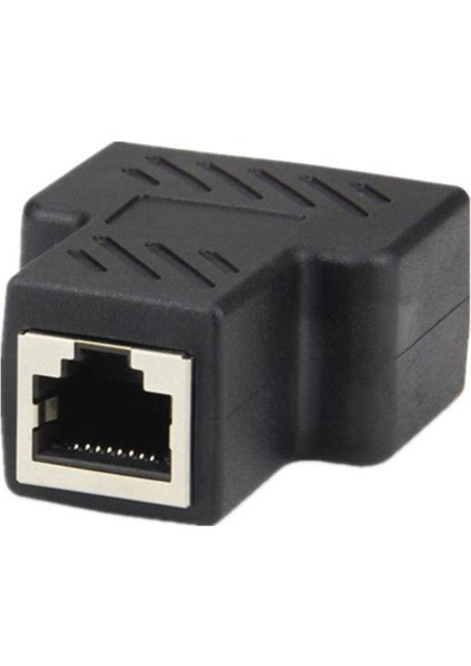 1 Ila 2 RJ45 Ayırıcı Ağ Adaptörü Konektörü Bölünmüş Kablo Ağ Genişletici Uzatma Konektörü Ethernet Lan Çift Bağlantı Noktalı Fiş (Yurt Dışından) fırsatları