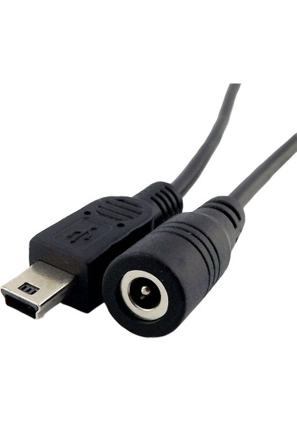1x Dc Güç 4.0mm x 1.7mm Dişi Jack Mini USB 5 Pin Erkek Fiş Adaptörü Konnektör Kablosu Kablosu 15 cm (Yurt Dışından) indirimleri