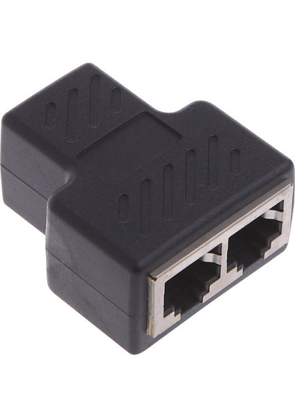 1 Ila 2 Yollu Lan Ethernet Ağ Kablosu RJ45 Dişi Splitter Konnektör Adaptörü Q1JC (Yurt Dışından) modelleri