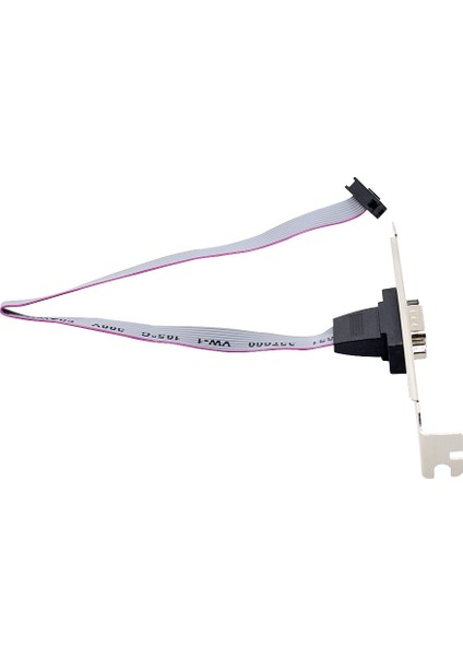 Chıpal Anakart 9 Pin Dişi RS232 Db9 Pin Com Bağlantı Noktası Şerit Seri Kablo Konektörü Braketi ile Kablo (Yurt Dışından) modelleri