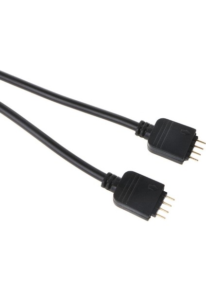 12 V 4pin Aura Rgb Uzatma Adaptör Kablosu Anakart Pc LED Işık Şeridi Için Rgb Konektörü Splitter Hub Kablosu1 (Yurt Dışından) fırsatları