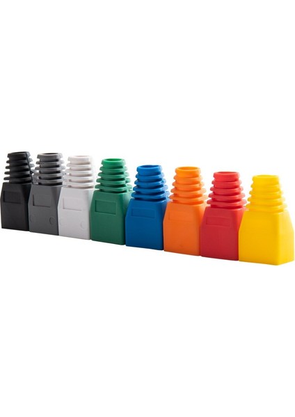 20 Adet Karışık Renkli CAT5E Cat6 RJ45 Ethernet Ağ Kablosu Gerginlik Giderici Çizmeler Kablo Konektörü Fiş Kapağı (Yurt Dışından) indirimleri