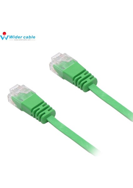 Yeşil RJ45 Düz Cat 6 Ethernet Yama Ağ Lan Kablosu Kablosu Cat6 Bilgisayar Kablosu Utp Lan Kablosu 2 M (Yurt Dışından) modelleri