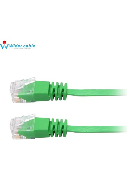 Yeşil RJ45 Düz Cat 6 Ethernet Yama Ağ Lan Kablosu Kablosu Cat6 Bilgisayar Kablosu Utp Lan Kablosu 2 M (Yurt Dışından) fırsatları
