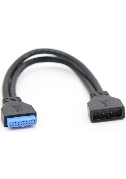 USB Uzatma Kablosu Usb3.0 20PIN Dişi USB 3.0 20 Pin Erkek Uzatma Kablosu Anakart Anakart Kablo Genişletici (Yurt Dışından) indirimleri