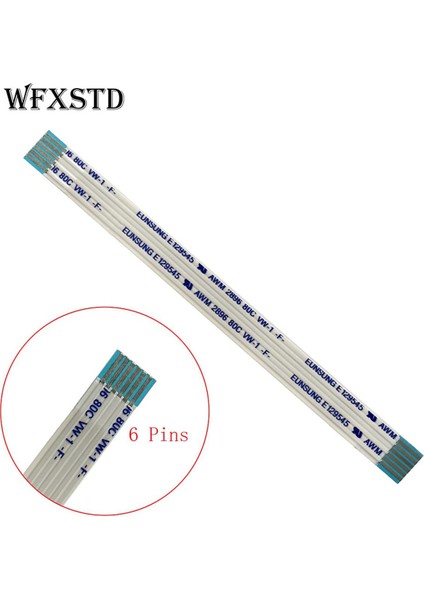 9 cm 7 mm 6 Pimli Tip A Yeni Esnek Kablo Awm E118077 Veya E129545 Veya Diğer 2896 80C Vw-1 Aynı Taraf Kontak (Yurt Dışından)