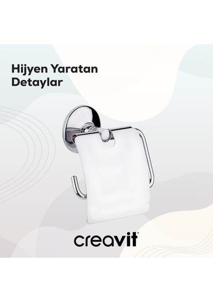 Joyful Kapaklı Tuvalet Kağıtlığı