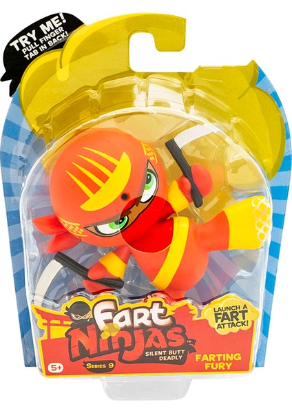 Fart Ninja Sensör Gaz Çıkaran Figürler S9 - Farting Fury
