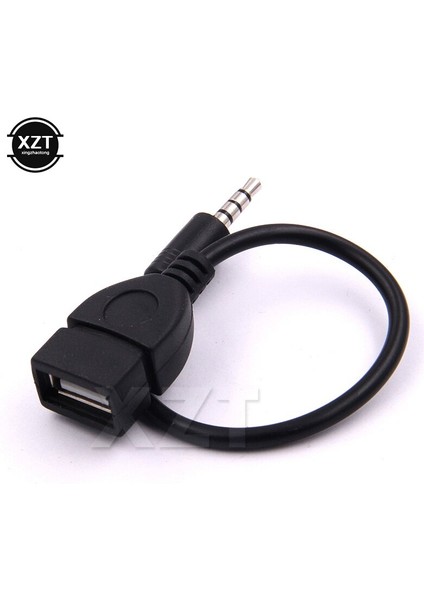 3.5mm Erkek Ses Aux Jakı USB 2.0 Tip A Dişi Otg Dönüştürücü Adaptör Kablosu Araba Mp3 Için (Yurt Dışından) fırsatları