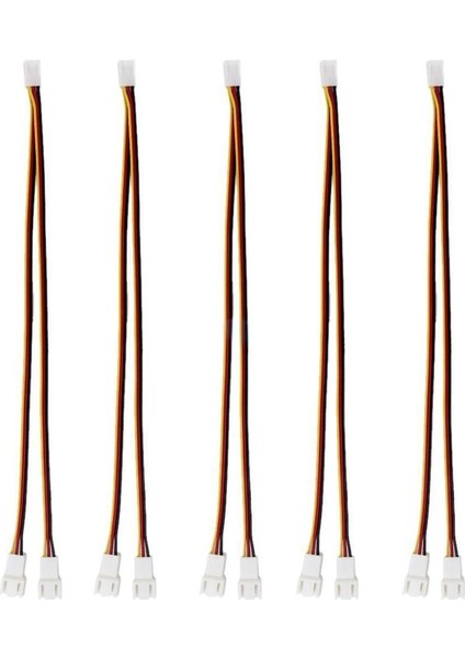 5 Adet 12 V 3 Pin Dişi 2/3 Pin Erkek Pc Fan Güç Splitter Uzatma Kablosu 3 Yollu Splitter Konnektörü (Yurt Dışından) fiyatları