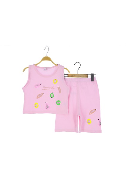 Kız Çocuk Şortlu Takım