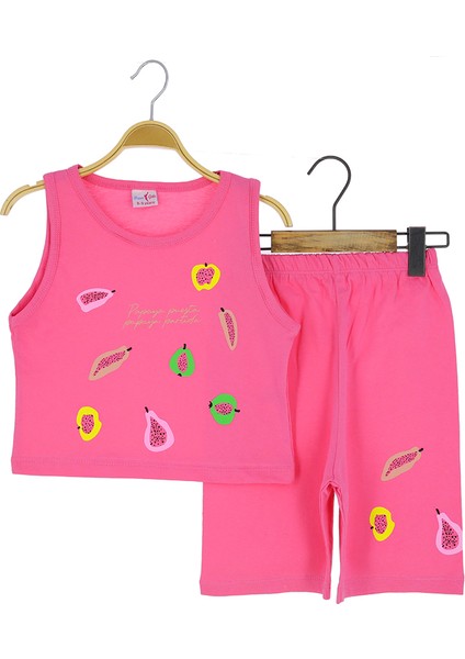Kız Çocuk Şortlu Takım