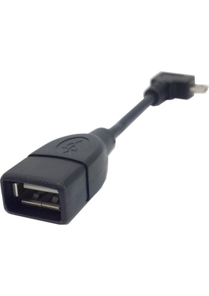 90 Derece Sağ Açılı Konnektör Mikro Usb'den Usb'ye Dişi Ana Bilgisayar Cep Telefonu ve Tablet Için Otg Kablosu (Yurt Dışından) fırsatları