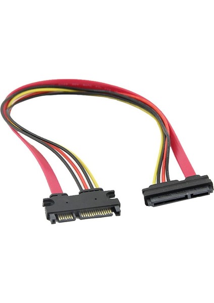 Mosunx 50 cm 22 P 7 + 15PIN M/f Seri Ata Sata Veri Güç Combo Uzatma Kablosu Hediye Mar 28 Damla Gemi (Yurt Dışından) fiyatları