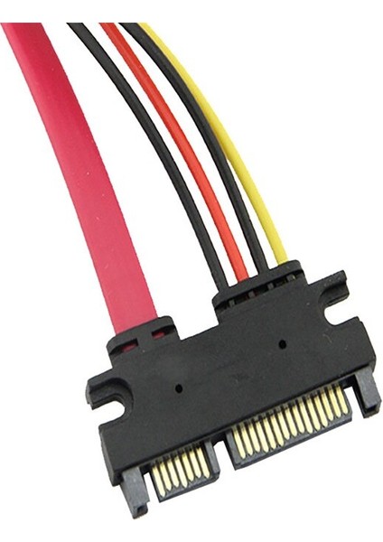 Mosunx 50 cm 22 P 7 + 15PIN M/f Seri Ata Sata Veri Güç Combo Uzatma Kablosu Hediye Mar 28 Damla Gemi (Yurt Dışından) fırsatları