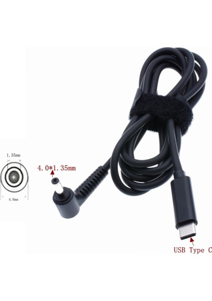 USB Tip C Pd Şarj Kablosu Için 4.0*1.35MM Asus Zenbook UX21A UX31A UX32A UX32V Dizüstü Bilgisayar Güç Adaptörü Şarj Bağlantı Kablosu (Yurt Dışından) fiyatları