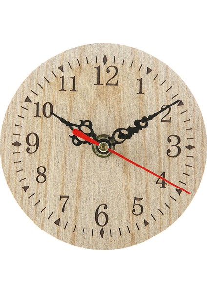 Avrupa-Amerika Retro Yuvarlak Tahta Küçük Alarm Saat CQ1203-3 (Yurt Dışından) indirimleri