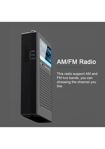 Mini Taşınabilir Am Fm Radyo Antenli Basit (Yurt Dışından) indirimleri