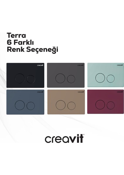 Terra Mat Antrasit Boyalı Kumanda Paneli