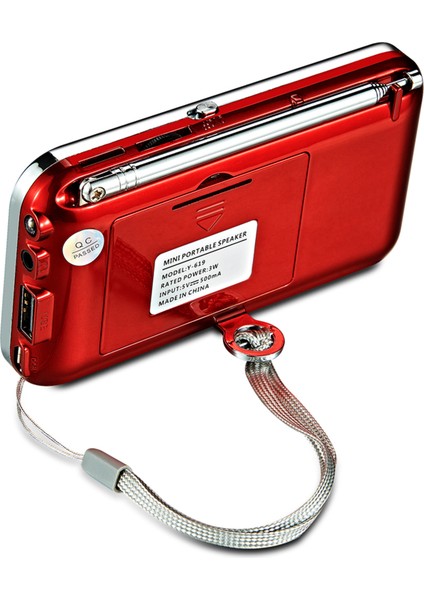 Y-619 Mini Fm Radyo Taşınabilir 3W Hoparlör 2 Inç Ekranlı (Yurt Dışından) fiyatları
