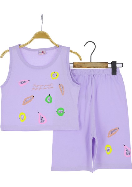 Kız Çocuk Şortlu Takım