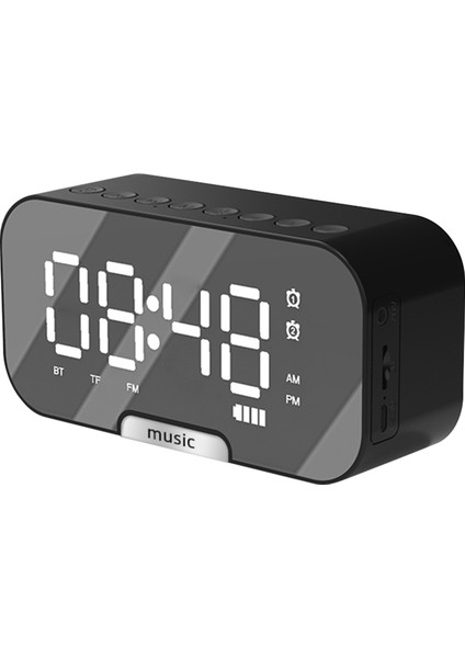 Dijital Prksiyon Alarm Saat Rgb Işık Ayarlı Çift Alarm Ayarı (Yurt Dışından)
